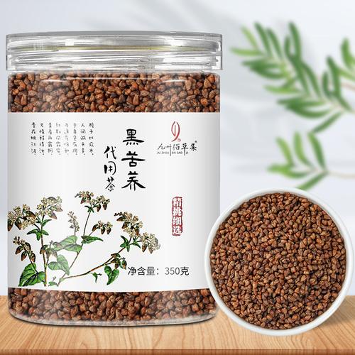 大凉山黑苦荞茶 罐装350克，工厂直销的健康花果茶之选